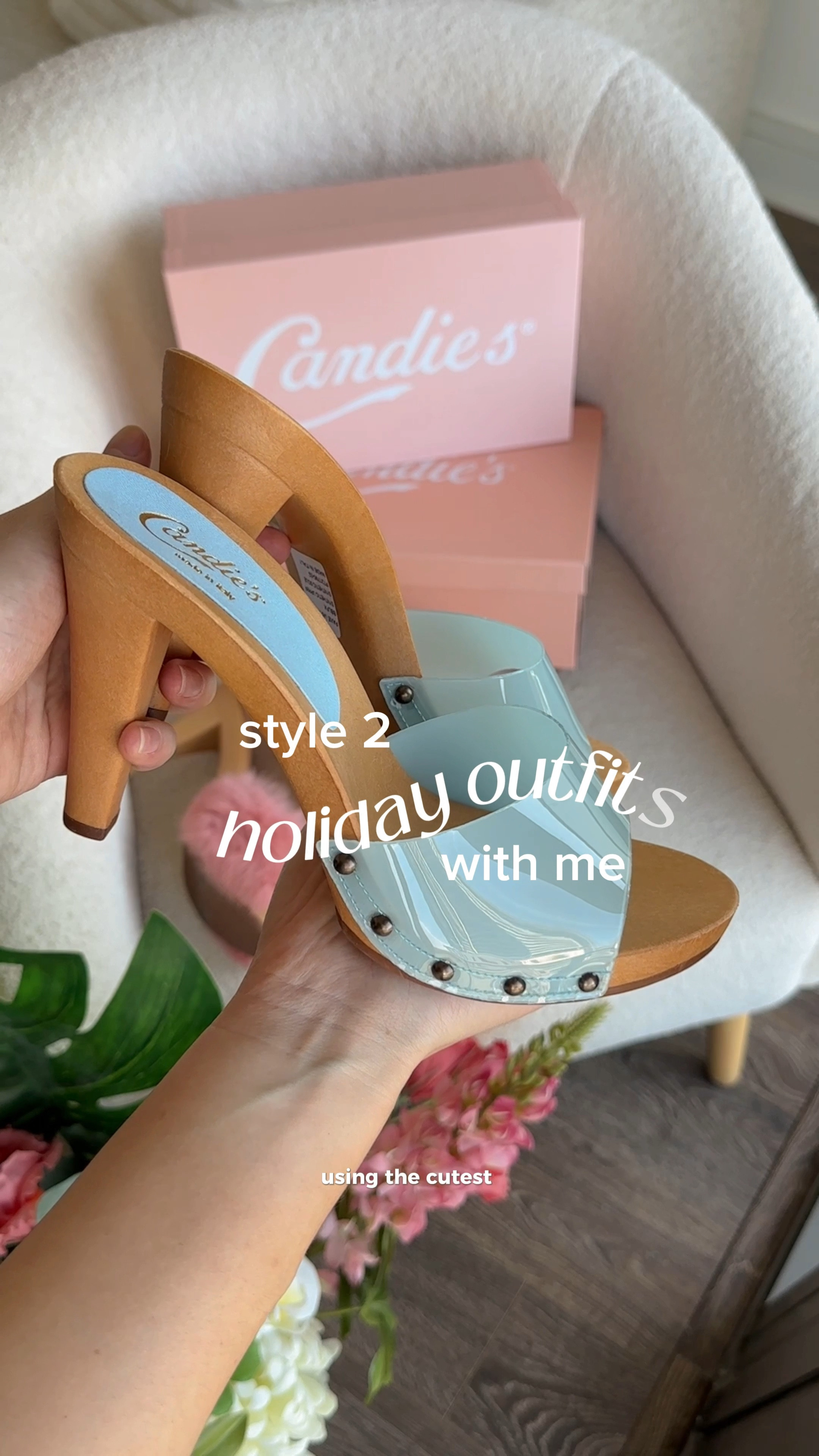 two holiday outfits you’ll actually want to wear ft. Candie’s 🩷🎄⛸️❄️ they have the cutest statement heels (including these pastel mules) at Nordstrom! 

Shoes featured:
• Celestine mule in pink - size 9
• Paxe mule in blue - size 9

🌸🩵 Which look is your favorite, 1 or 2?

#Candiesstyle [winter outfit ideas, holiday party style, ootn, ootd, pastel fashion, girly inspo, pinterest girl aesthetic, clean girl, vanilla girl vibes, fur coat, feminine fashion inspo, snow bunny, winter princess, cossack hat, slavic fuzzy hat, gift idea for her]

#LTKSeasonal #LTKHoliday #LTKWatchNow