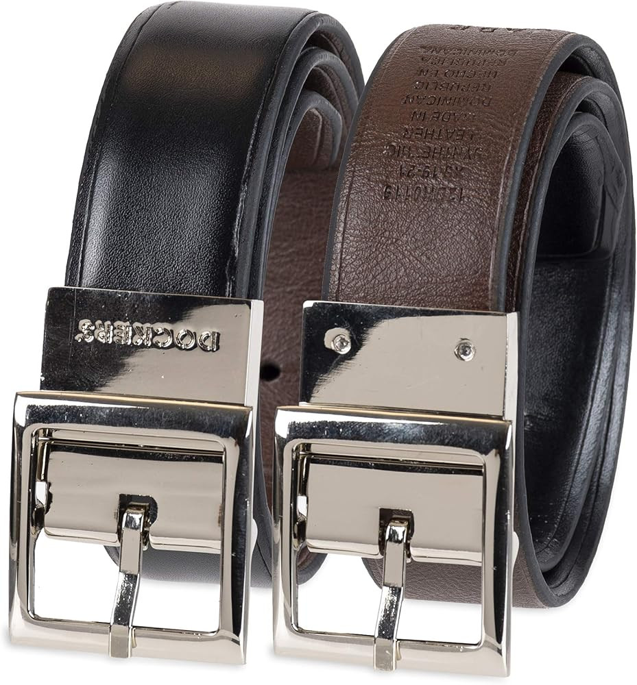 Dockers Boys’ 2-in-1 Reversible Belt – Versatile for School, Casual & Dress Wear | Amazon (US)