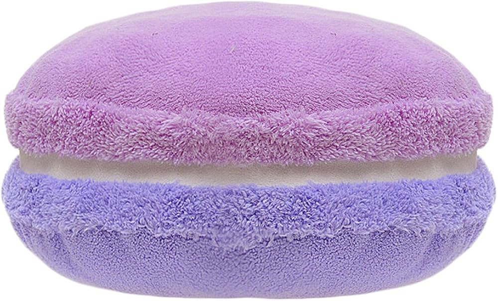 ChezMax Macaron Pillow Plush Back Bolster Cushion Microbead Throw Pillow Case Round Seat Cushion ... | Amazon (US)