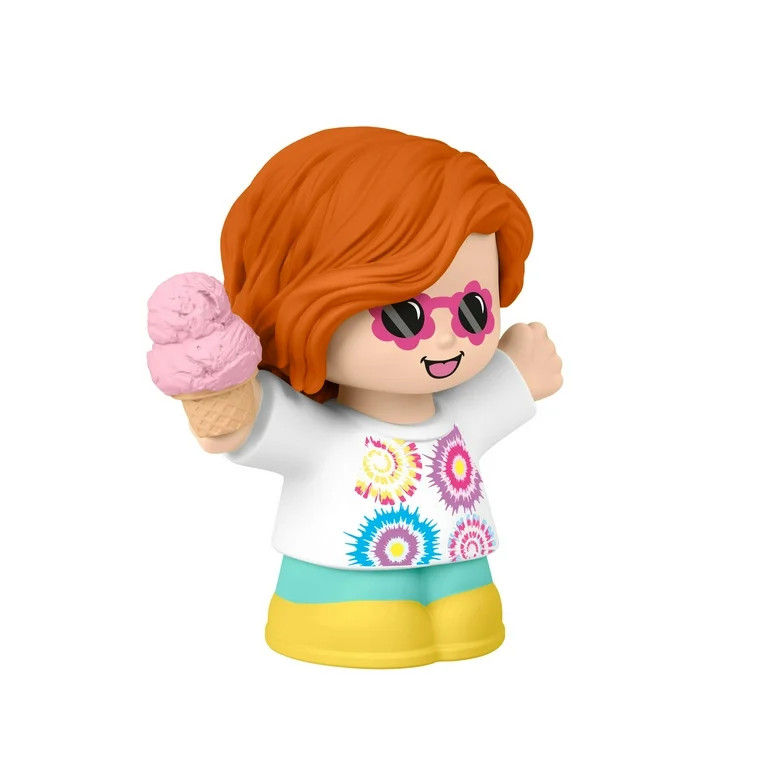 Fisher-Price Little People Ice Cream Girl Character Figure for Toddlers & Kids, 1 Piece | Walmart (US)