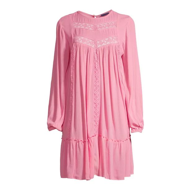 Scoop Women's Blouson Sleeve Dress | Walmart (US)