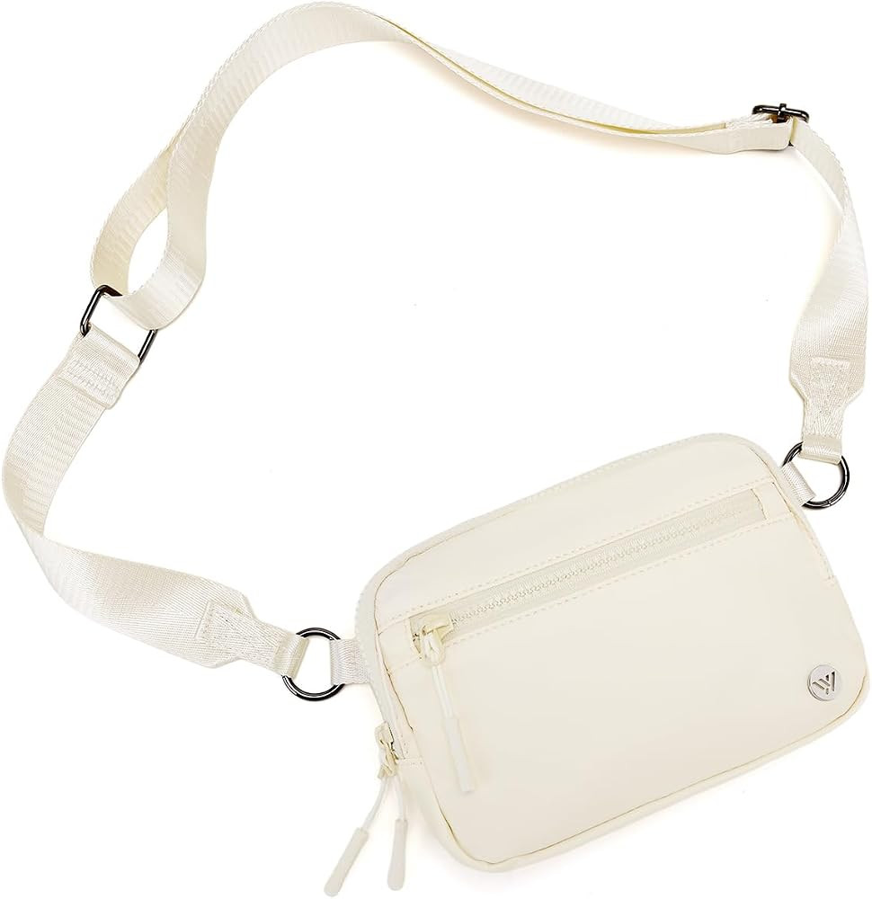 WESTBRONCO Small Crossbody Bags for Women Nylon with Adjustable Strap, Zipper Crossbody Purse, 1L... | Amazon (US)