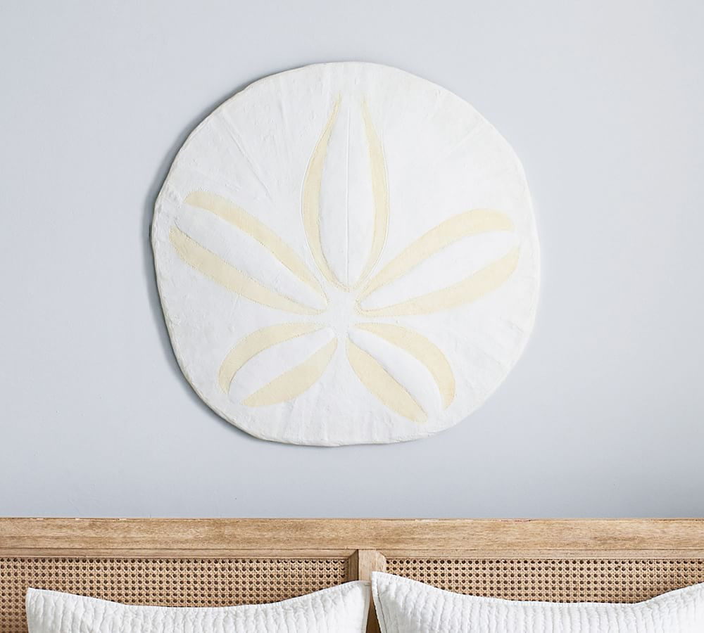 Oversized Sand Dollar Wall Art - 30"W | Pottery Barn (US)