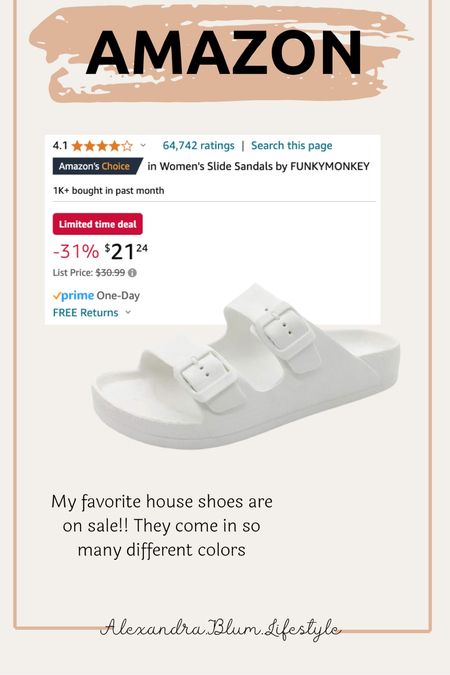 White slide cloud sandals from Amazon!

#LTKFindsUnder50 #LTKShoeCrush #LTKSaleAlert