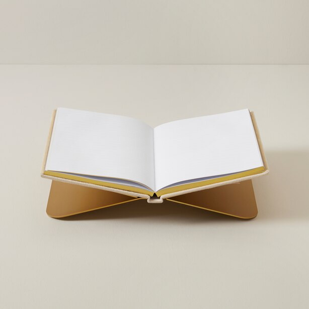 METAL BOOKSTAND, BRASS | Indigo (CA)