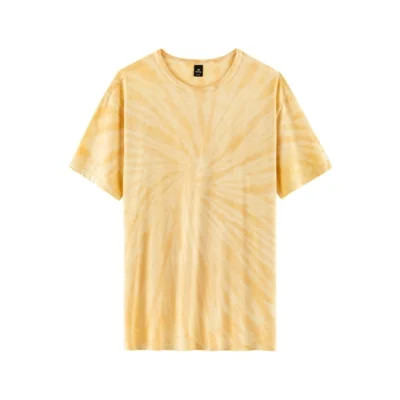 Camiseta Hering Unissex Manga Curta Tie Dye Amarelo | Dafiti (BR)