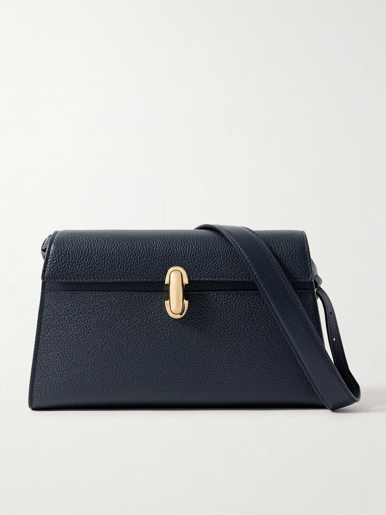 Savette - Symmetry Textured-leather Shoulder Bag - Blue | NET-A-PORTER (US)
