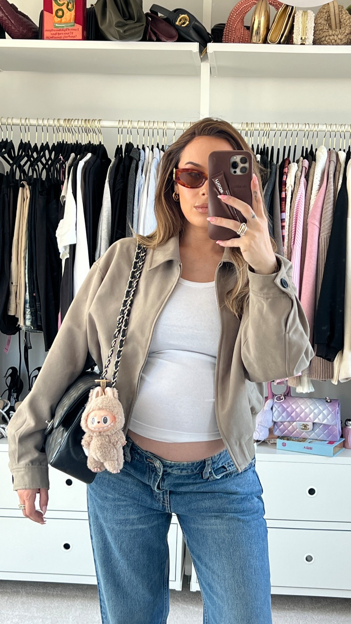 Size 12 in jacket for the bump 🤰🏼

#LTKmaternity #LTKuk #LTKspring