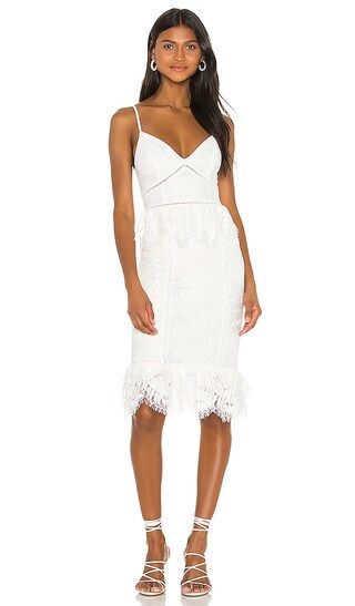 Wanderlust Midi Dress in White | Revolve Clothing (Global)