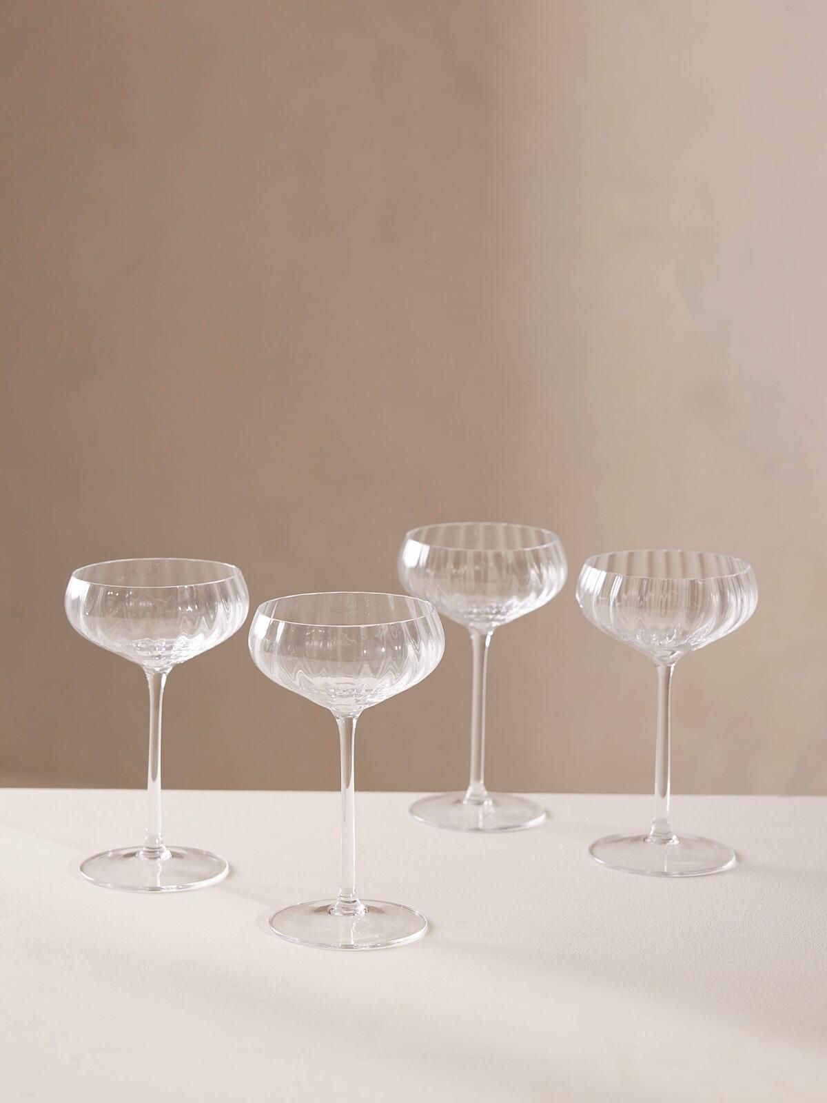 Pembroke Champagne Coupe, Set of Four | Soho Home Ltd