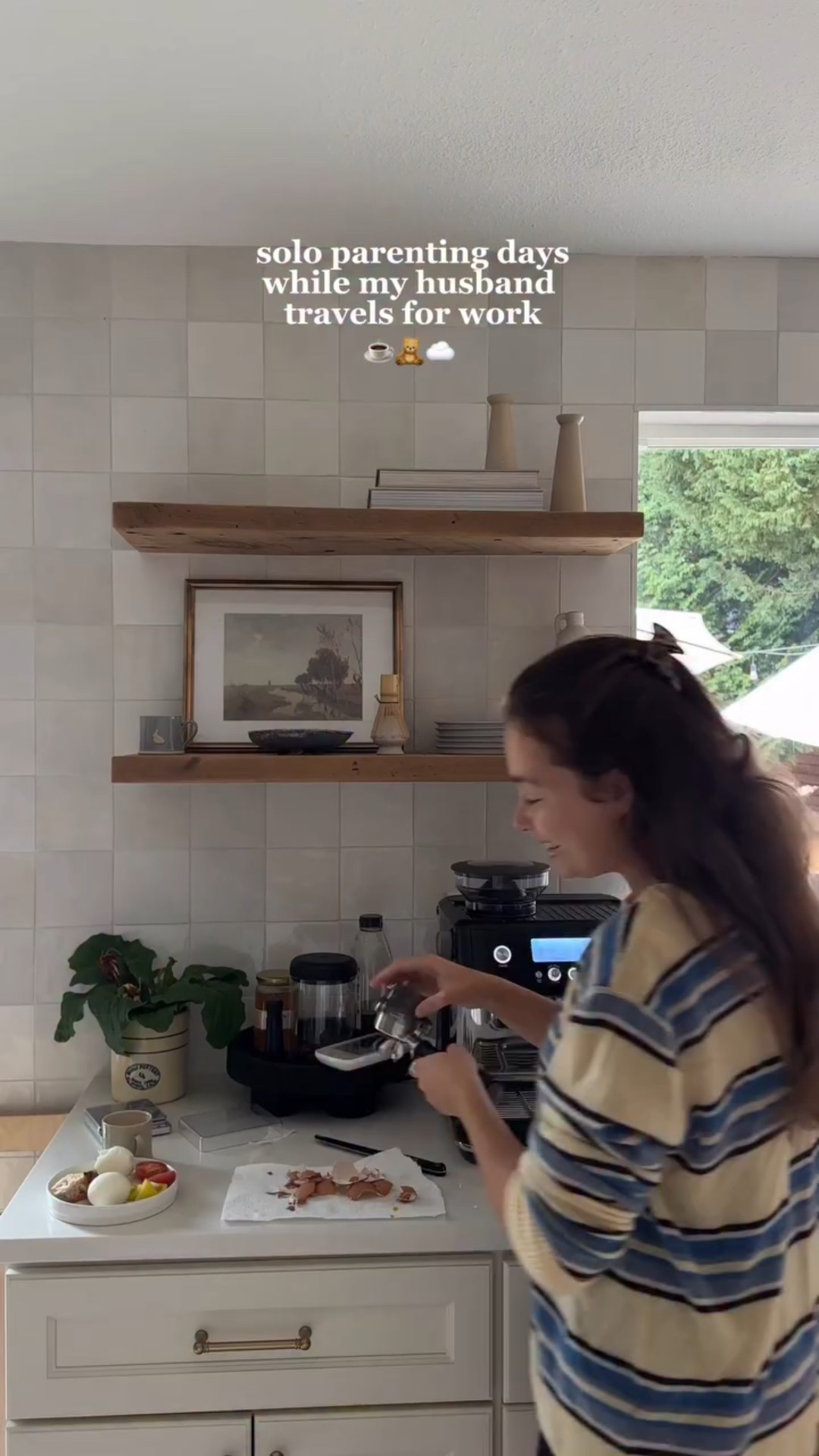 Solo parenting just days before we do a Europe trip with the kids 🥲 the timing of this couldn’t have been better lol but here’s how I stay afloat when David has to travel for work. 

-literally SCHEDULE out time that I am going to intentionally be slow and not rushed. For us the morning is the best time for this. It sets the day on a calm note and helps tremendously. 
-Have activities set up for my toddler that she will focus on and avoid screen time (if we can). Ex. Magnatiles, coloring, puzzles, watercolor paints, play doh, “washing dishes” 😂 she loves the sink and water is easy to clean haha
-Try and get outside first thing in the morning before even eating or starting any routines 
-Be with your village and invite friends over, ask for help, visit a neighbor, go to a church group. 

You got this 💛 comment more tips because I need them too!!! 

#toddlermom #motherhoodjourney #postpartumjourney #toddlermomlife #soloparenting
