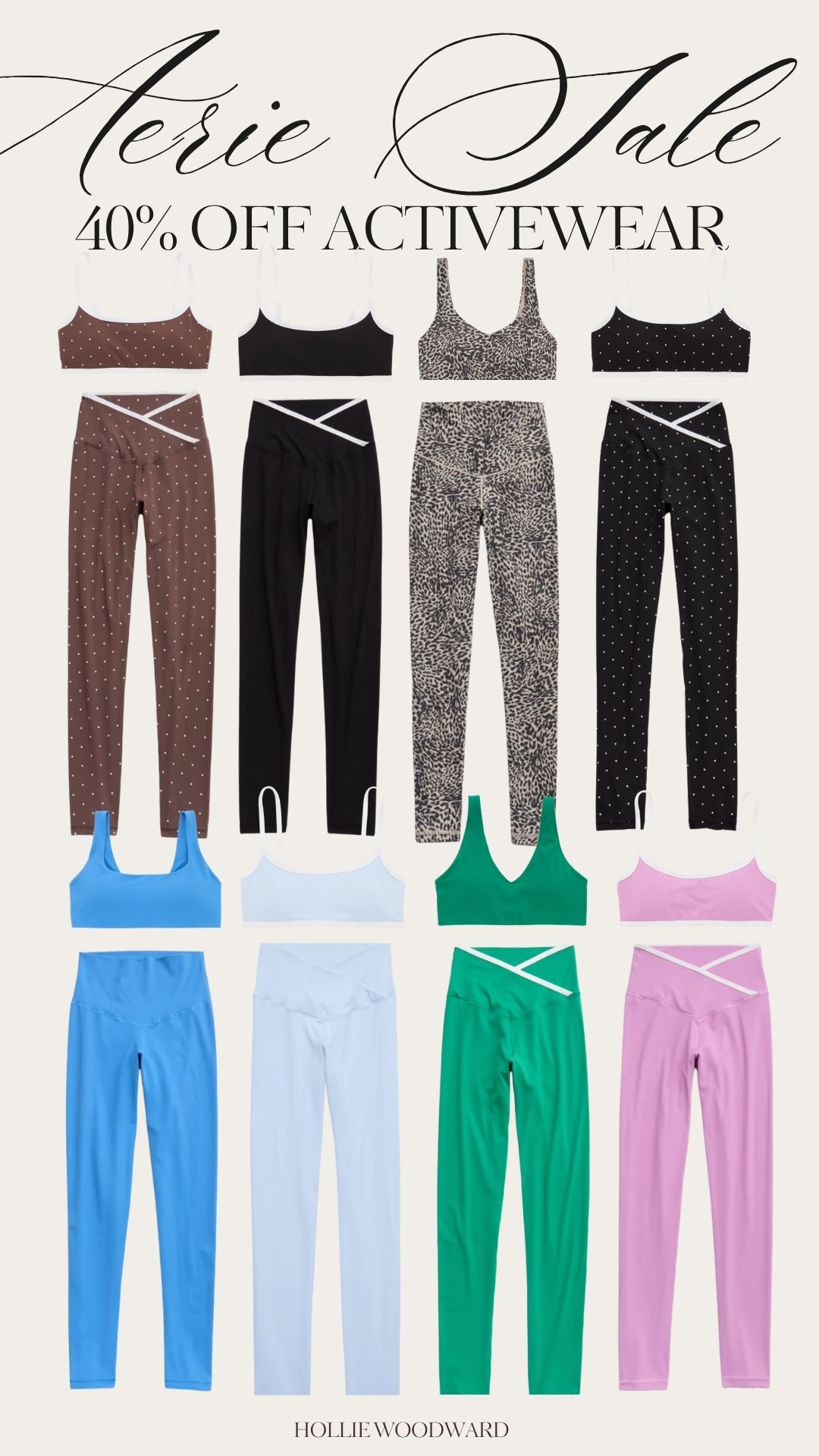 aerie activewear sale alert! 🚨🩷 

 #LTKActive #LTKSaleAlert