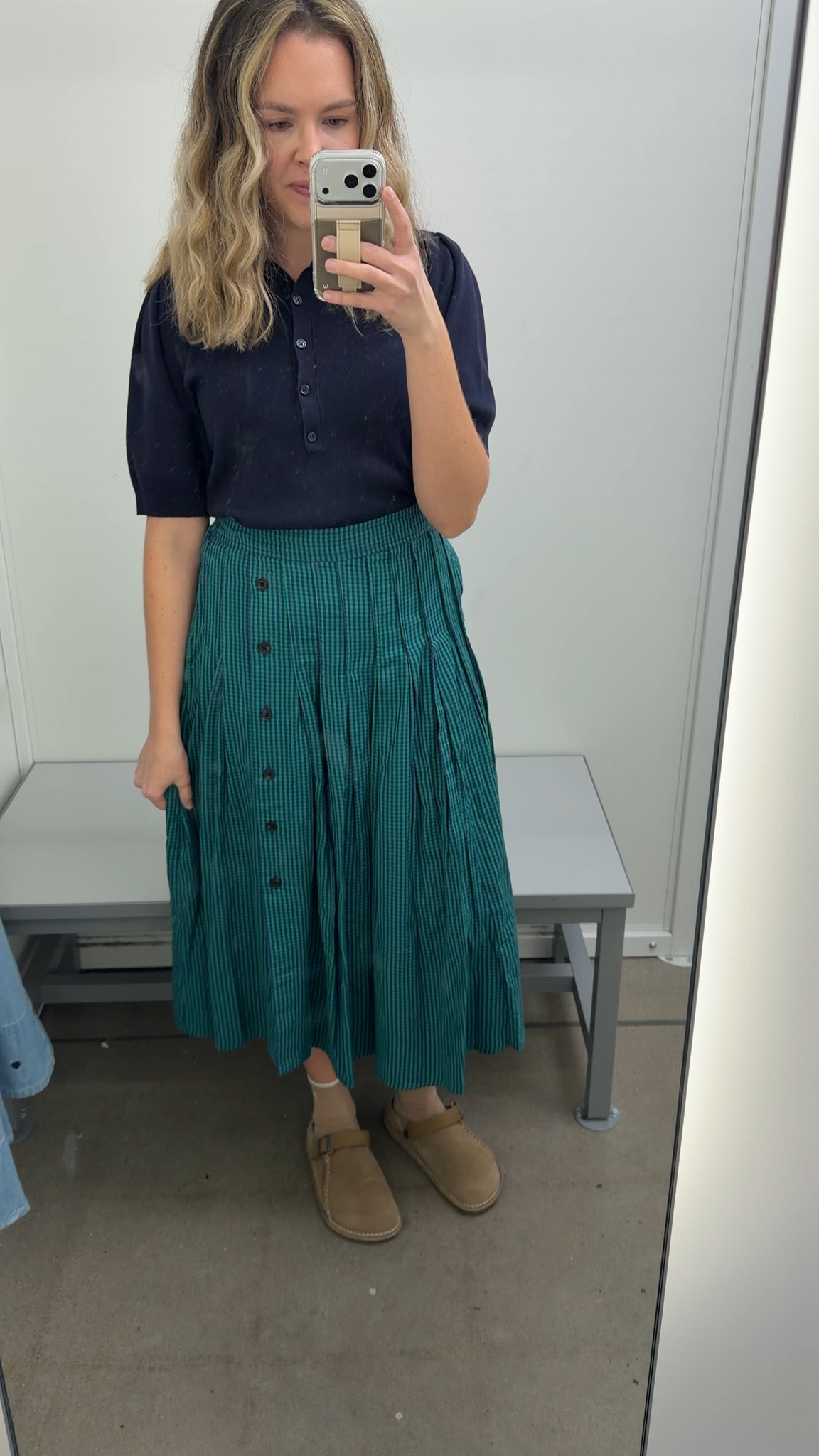 Maxi skirt🤍

#LTKWorkwear #LTKMidsize #LTKootd