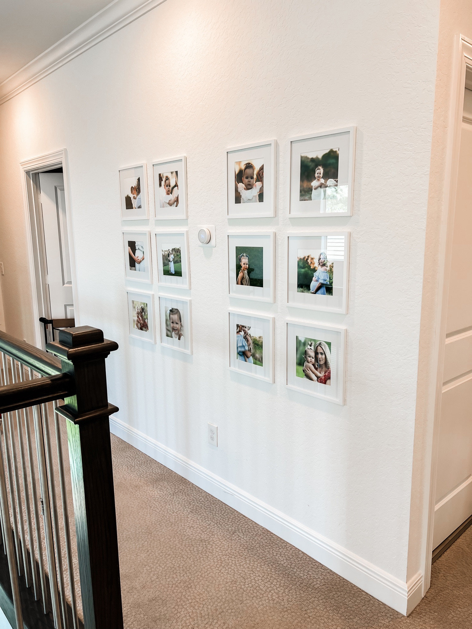 Hallway gallery wall ✨ 