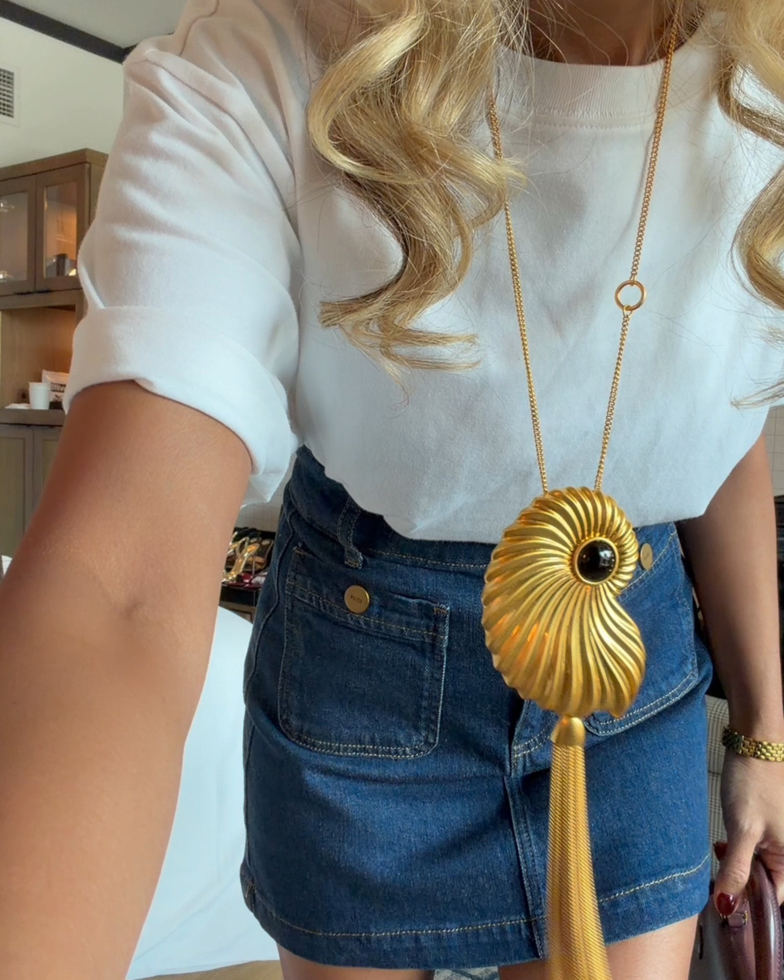 LTK CON DAY 1. Beyond thankful for this opportunity! 

Wearing an xs 23 denim skirt, xs white sequined skirt, xs tee, size 23 denim dress.

#LTKCon #LTKOver40 #LTKSeasonal
