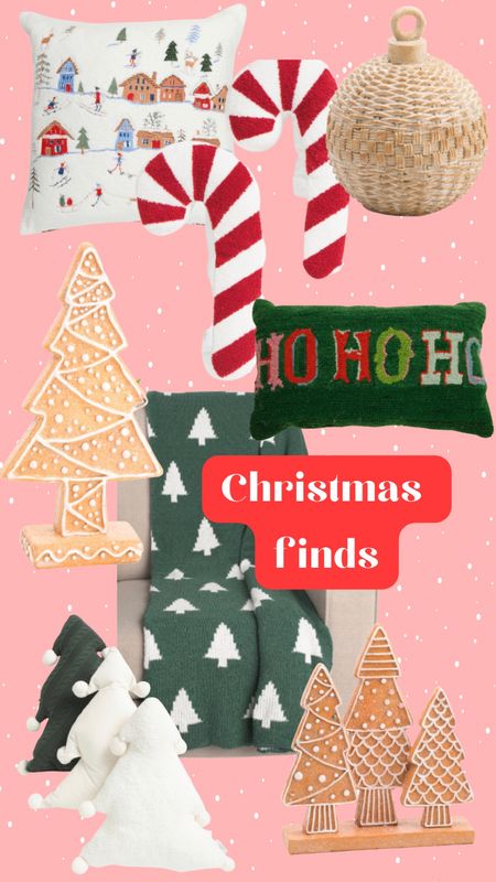 Christmas finds - home decor - holiday decor - seasonal decor - candy canes throw pillows - pine tree - gingerbread- snow day - tree toss pillow - accent pillows

#LTKsalealert #LTKHoliday #LTKSeasonal