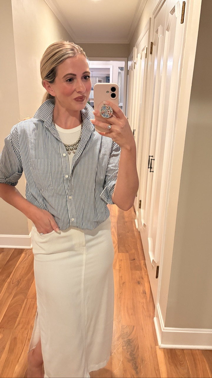 I swear half my wardrobe just needs to be rediscovered
not replaced

I found this skirt again and now I’m building outfits around it 🤍

#timelessstyle
#everydaystyle
#closetstaples
#effortlessstyle
#momstyle