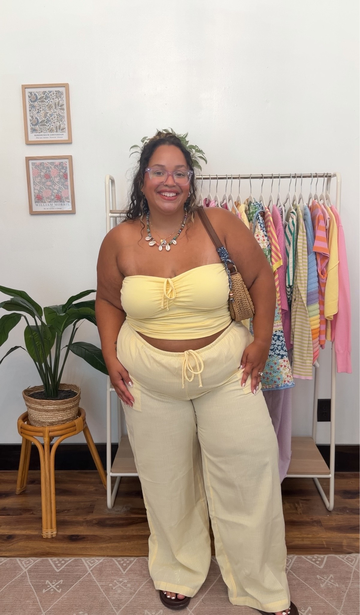 The cutest summer set from Walmart under $20! Wearing the L on top and XXL bottom. This butter yellow makes the tan pop so much more 🤭

#LTKSaleAlert #LTKPlusSize #LTKPetite