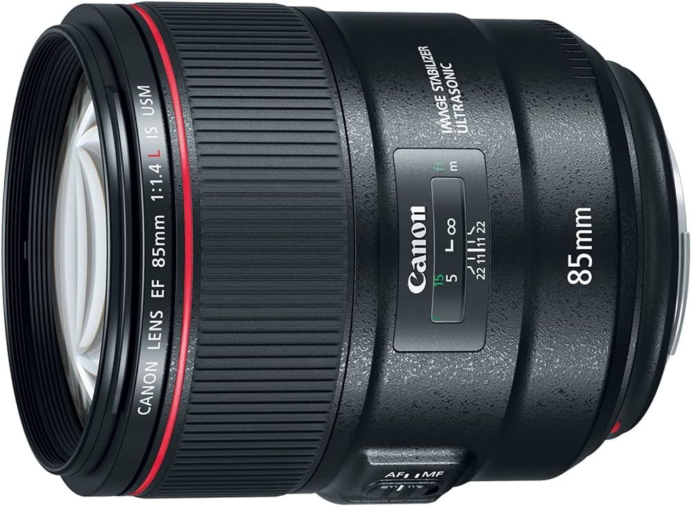 Canon EF 85mm f/1.4L IS USM - DSLR Lens with IS Capability, Black - 2271C002 | Amazon (US)