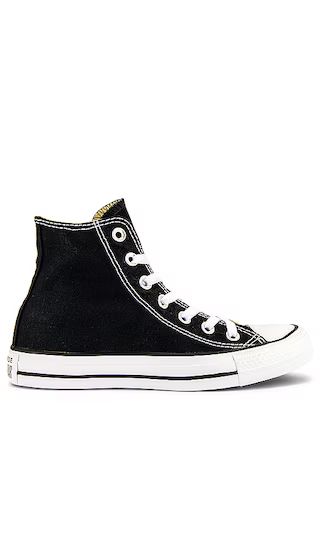 Chuck Taylor All Star Hi Sneaker in Black | Revolve Clothing (Global)