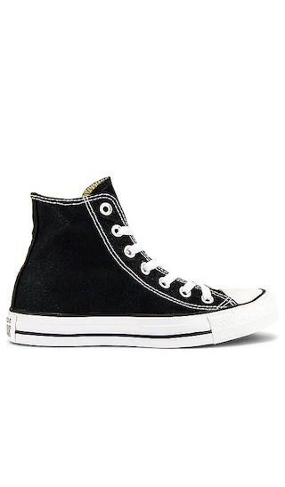 Chuck Taylor All Star Hi Sneaker in Black | Revolve Clothing (Global)