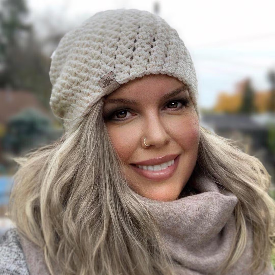 Crochet Pattern Rainer Crochet Slouchy Hat Pattern Striped Crochet Slouchy Hat Pattern Easy Croch... | Etsy (US)