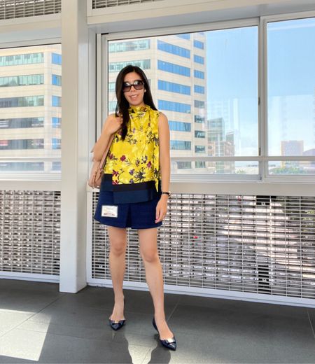 Here’s another look I wore to jury duty! I wore a simple tweed skirt and pointed bow flats but spiced it up with a side neck tie bow silk floral top. 

#LTKshoecrush #LTKworkwear #LTKunder100