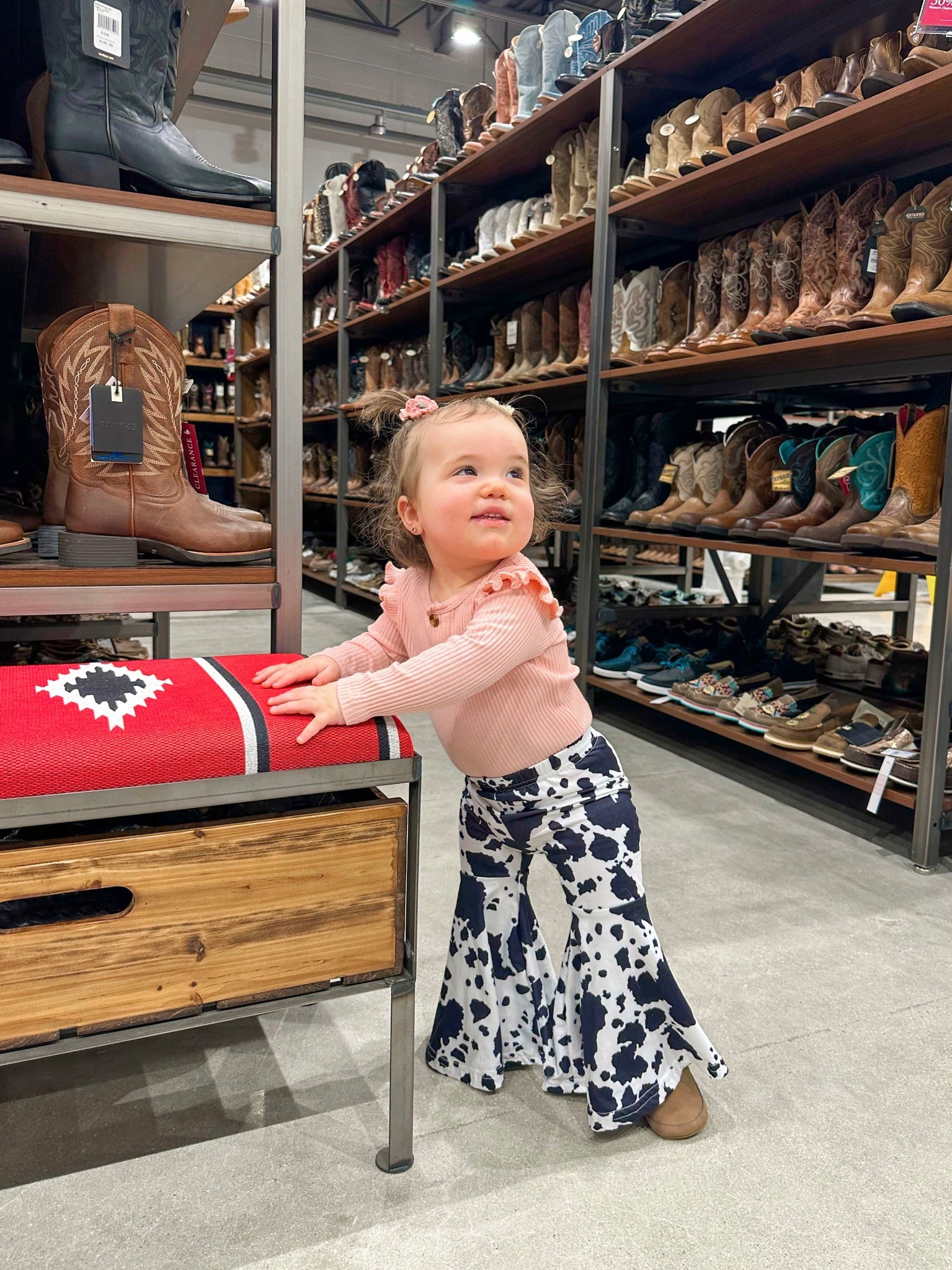 She’s a cow print flares and Boot Barn girly 

#LTKBaby #LTKKids #LTKFestival