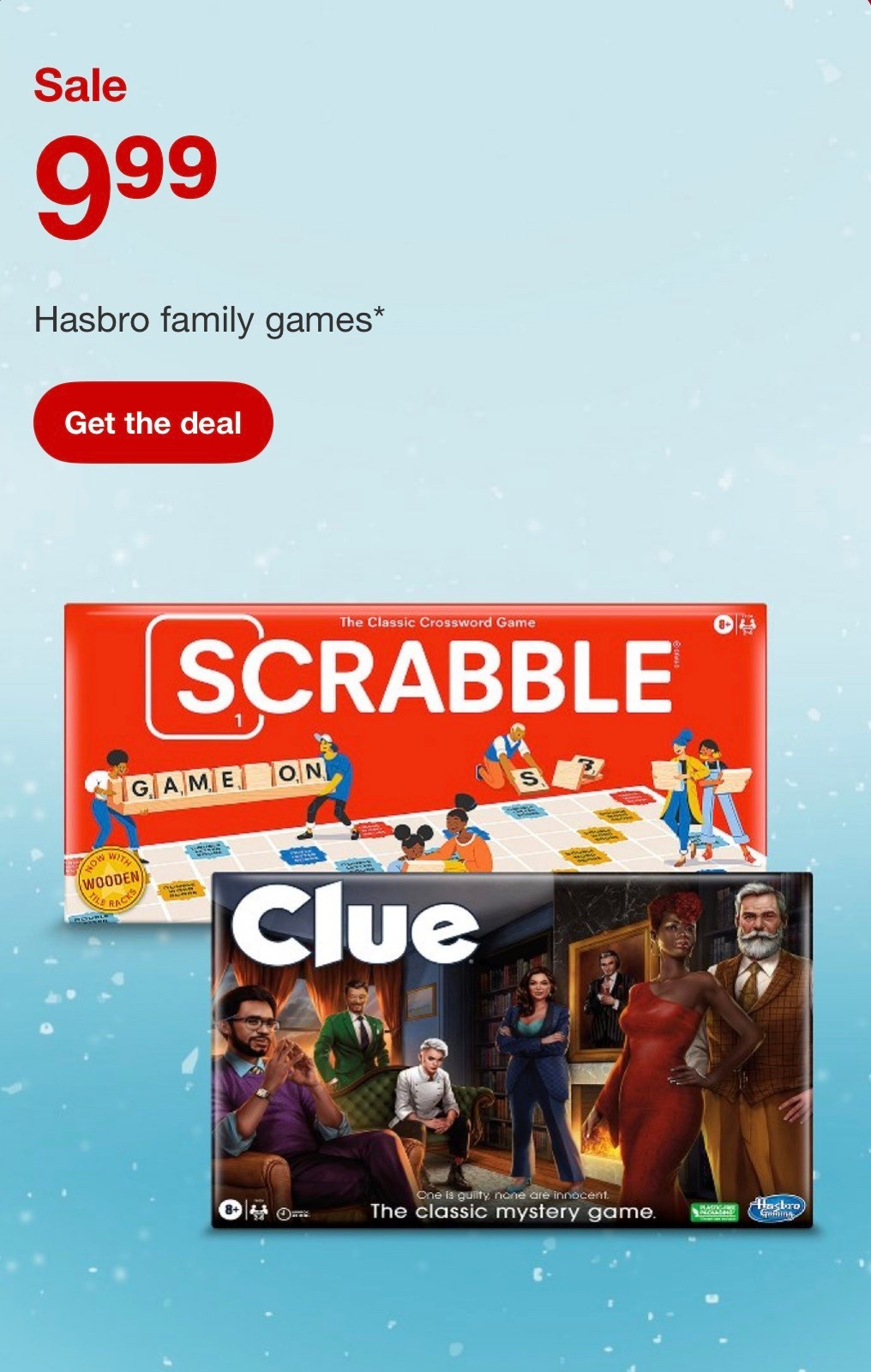 Board games under $10! These are perfect for quick gifts, exchange gifts, friends gifts. So many good ones! #targetsale #target #boardganes #giftideas #echangegifts

#LTKGiftGuide #LTKCyberWeek #LTKSaleAlert