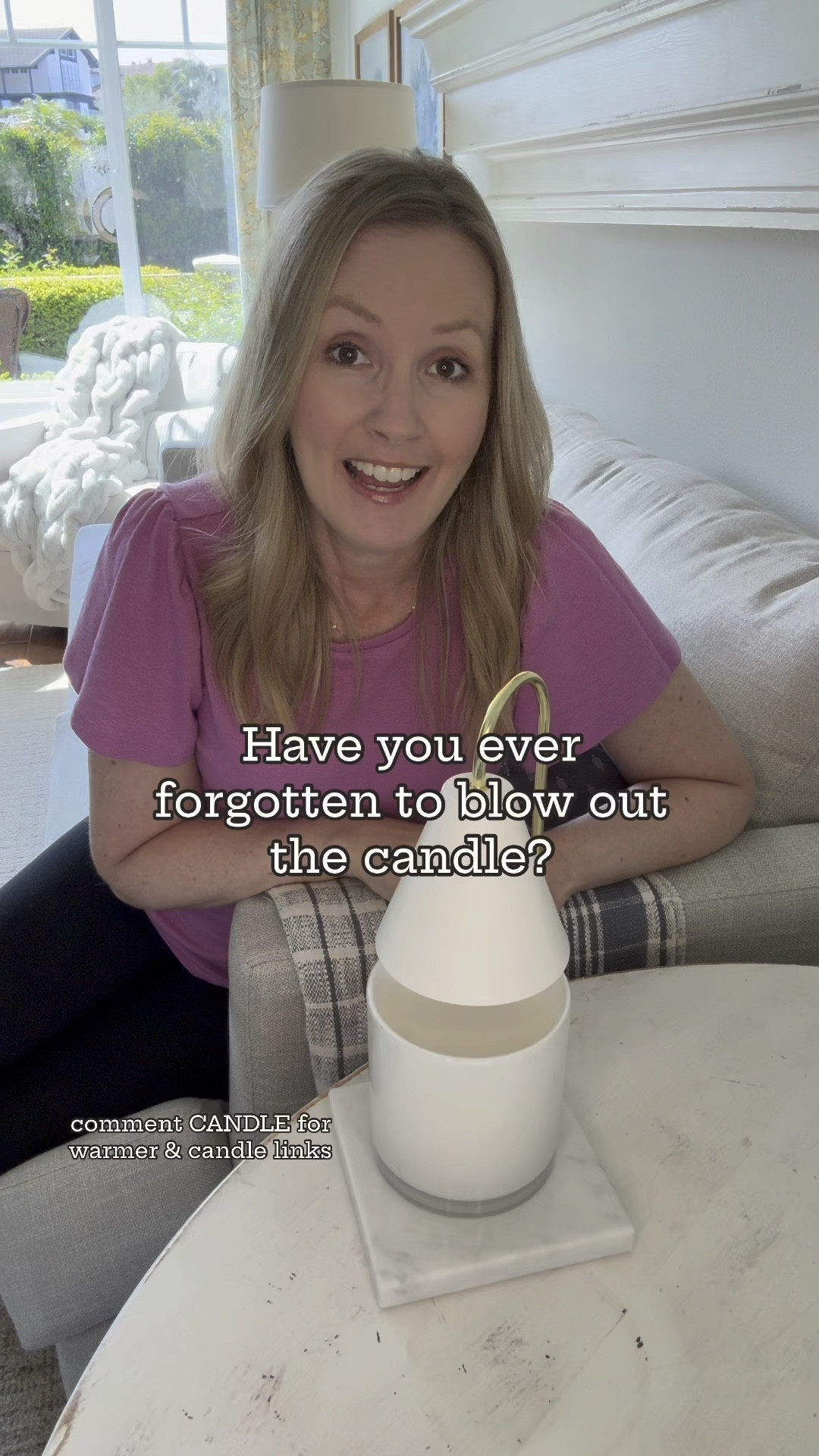 This candle warmer makes your home smell beautiful, will relax you and most importantly there is a huge safety factor without an open flame. I love this! 

#LTKVideo #LTKhome #LTKfamily