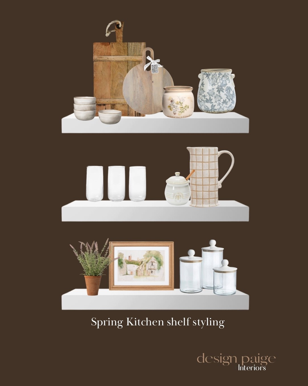 Kitchen spring shelving refresh 

#LTKHome