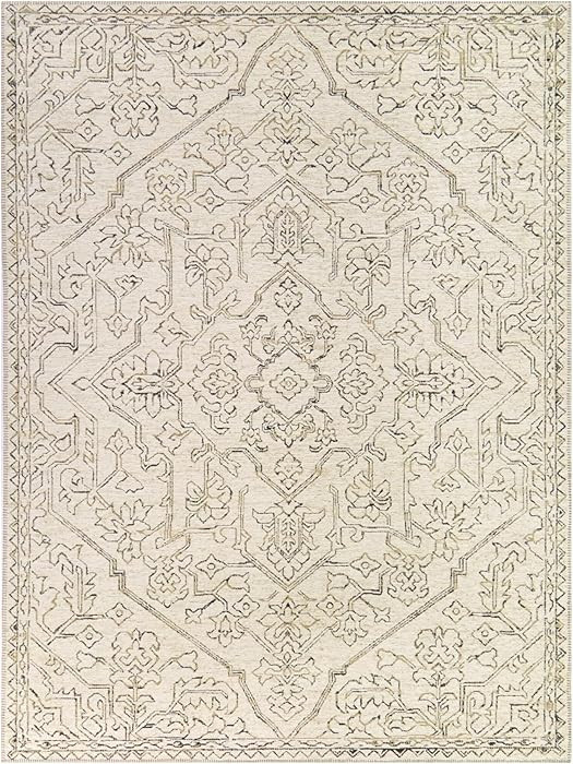 Balta Rugs Nilus Oriental Medallion Cream 7' 10" x 10' Area Rug | Amazon (US)