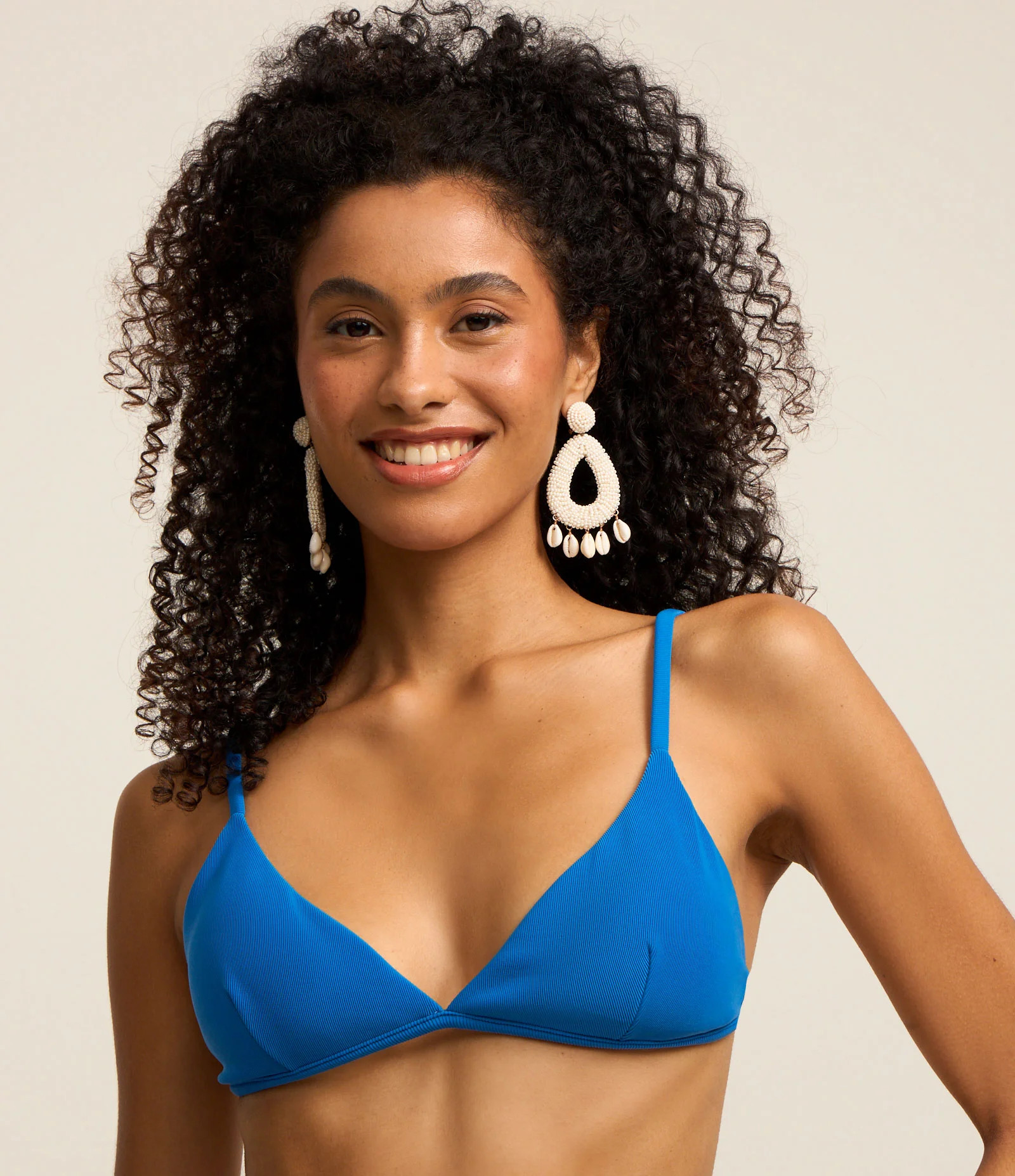 Biquíni Top Triângulo Canelado Azul - Lojas Renner | Renner (BR)