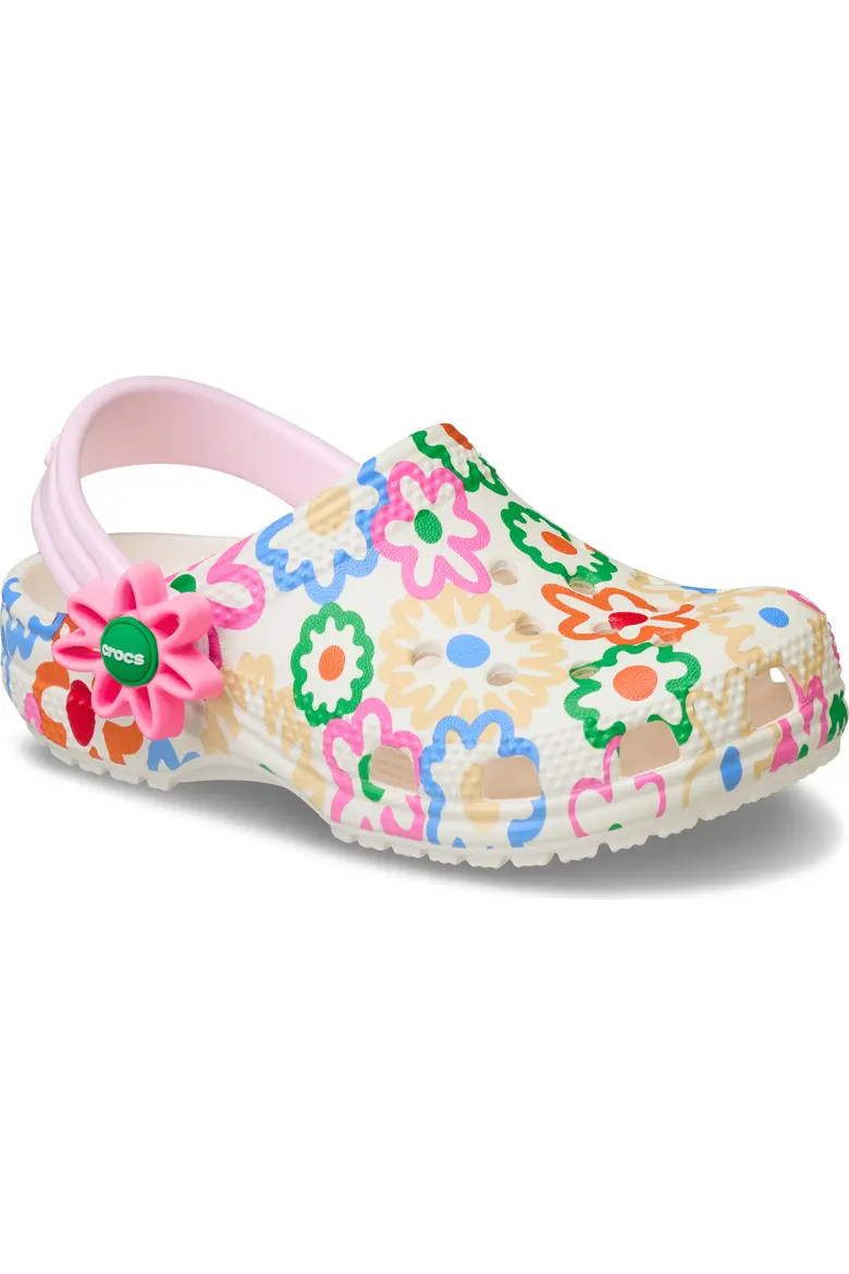 Kids' Classic Retro Flower Clog (Women) | Nordstrom | Nordstrom