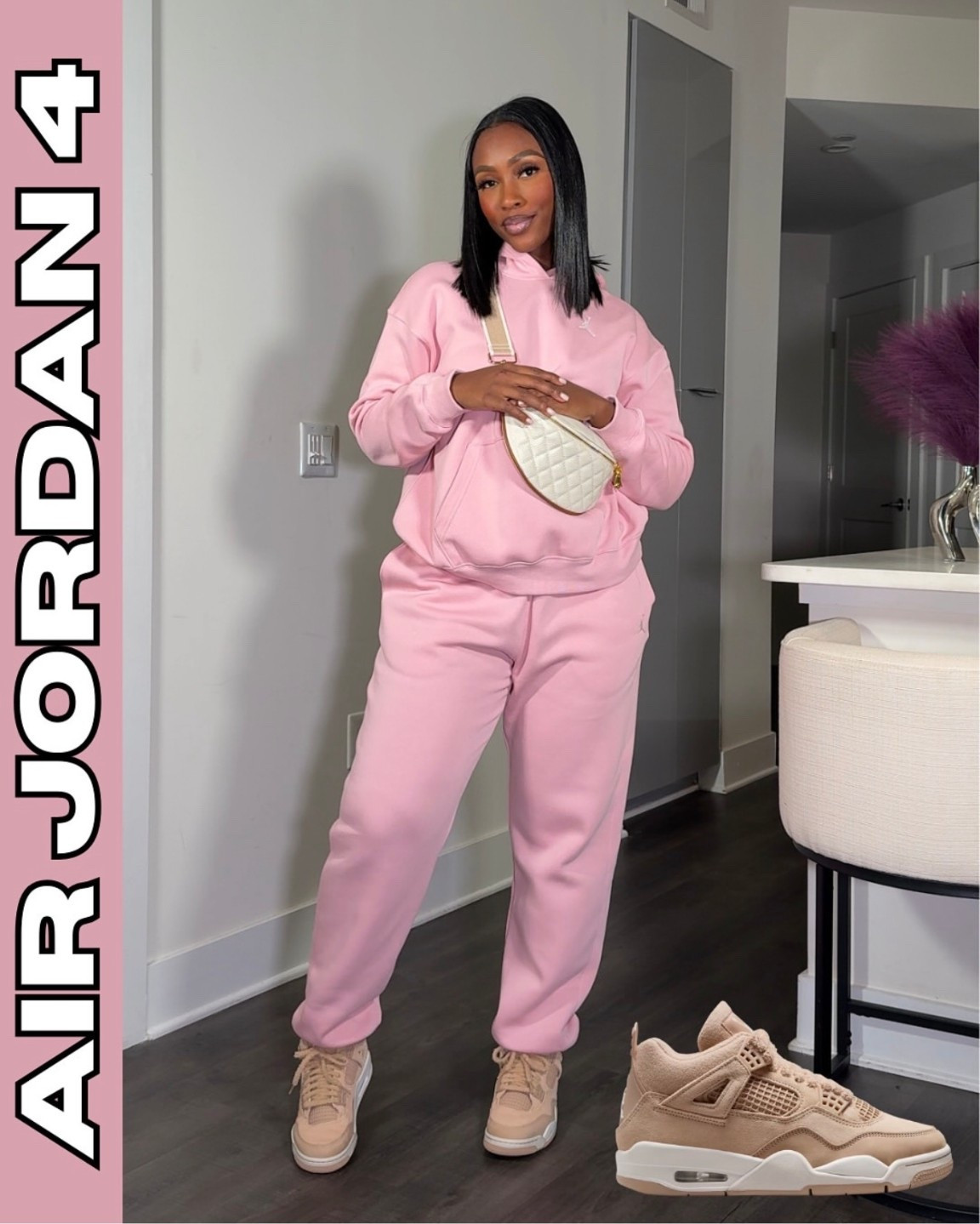 Pink sweats, fresh Jays… real cozy, real cute 💕

#LTKootd #LTKGiftGuide