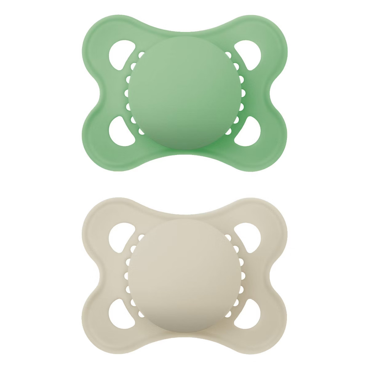 MAM Matte Original Unprinted Pacifier 0-6 Months - Unisex - 2pc | Target