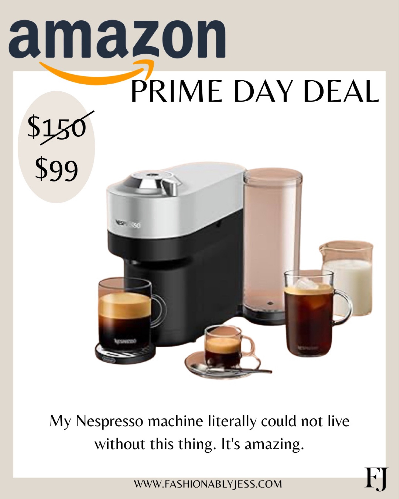PRIME DAY SALE🚨

The best Nespresso coffee machine now on sale for prime day 

#LTKHome #LTKStyleTip #LTKSaleAlert