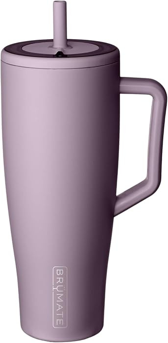 Br\u00fcMate Era 40 oz Tumbler with Handle and Straw | 100% Leakproof Insulated Water Bottle Tumb... | Amazon (US)