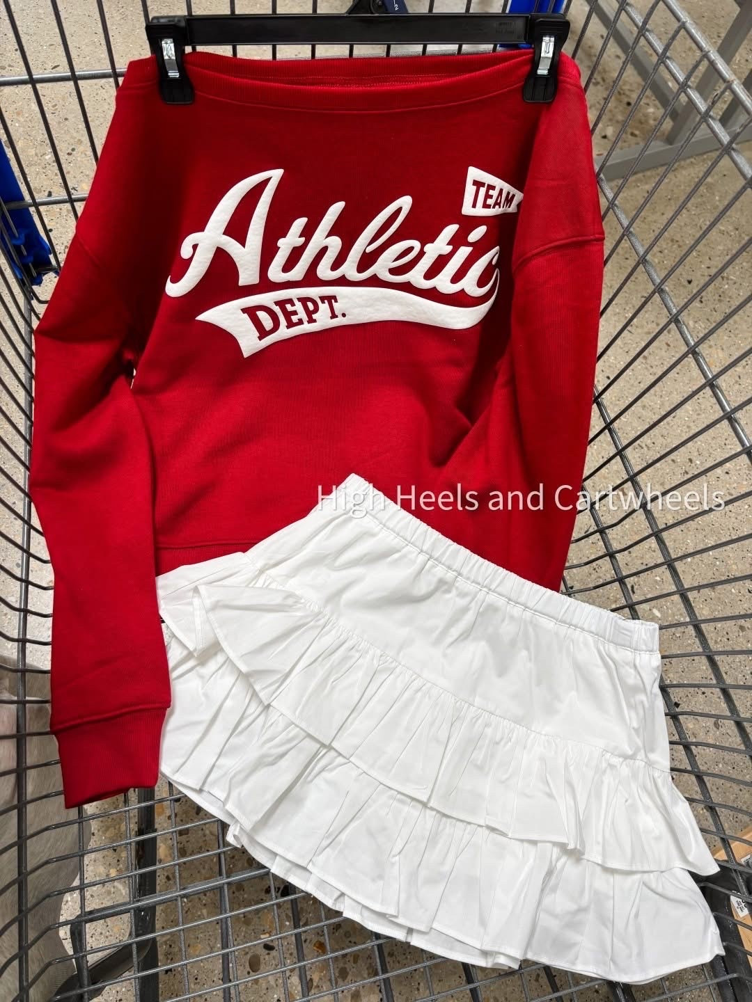 Walmart just dropped these off the shoulder sweatshirts and we're obsessed!! Shop the whole look below⬇️⬇️