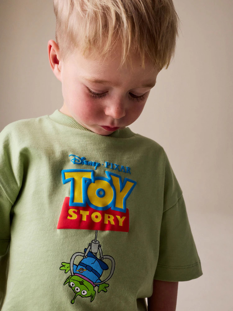 Sage Green Toy Story Short Sleeve T-Shirt (3mths-8yrs) | Next US