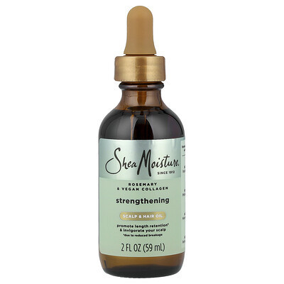 SheaMoisture, Strengthening Scalp & Hair Oil, 2 fl oz (59 ml) | iHerb
