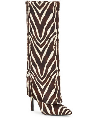 Skylar Fold Over Cuffed Knee-High Boots | Macy's