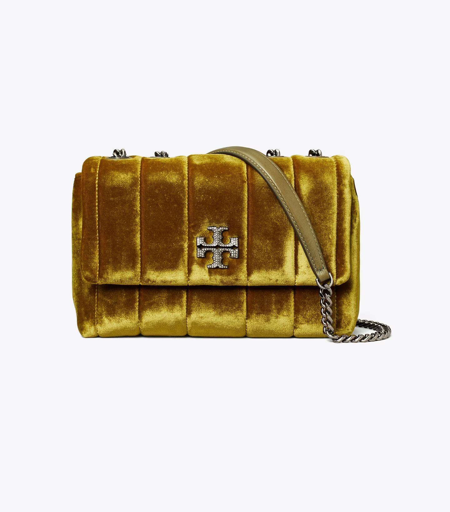 Small Kira Velvet Convertible Shoulder Bag: Women's Designer Shoulder Bags | Tory Burch | Tory Burch (US)