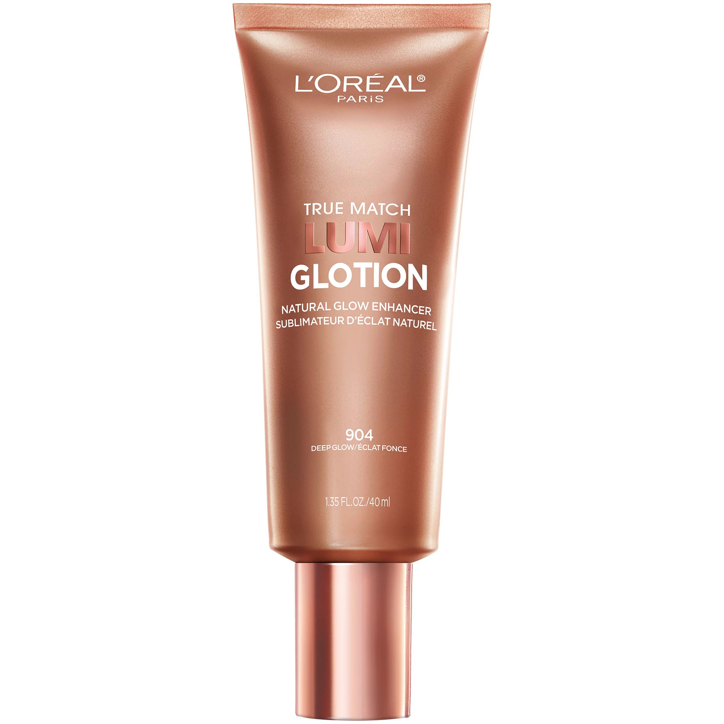 L'Oreal Paris True Match Lumi Glotion Natural Glow Enhancer, Deep, 1.35 fl oz - Walmart.com | Walmart (US)