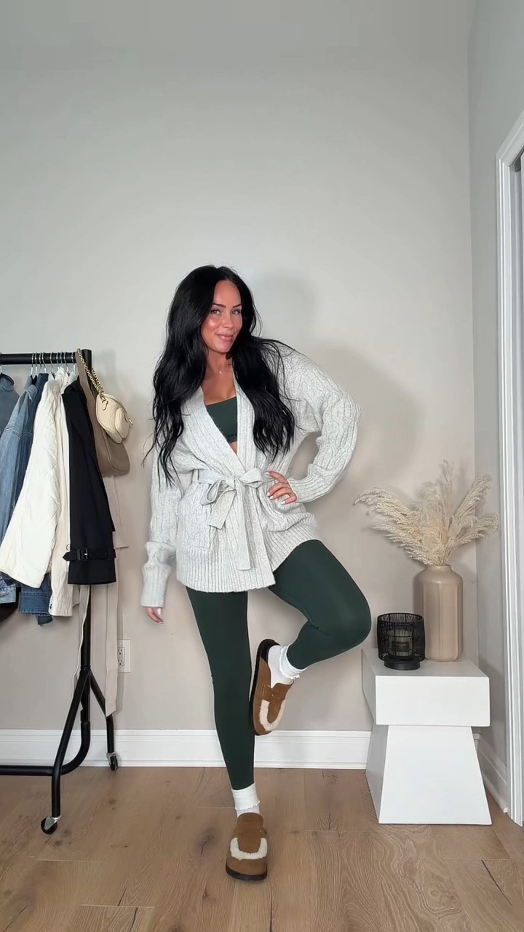 The perfect workout to errands after outfit 🤍 This sweater is currently on sale 😍 Outfit details will be on my LTK in the “outfit inspo” section!

Sizing: 5’7 | 145 lbs | 32DD
Wearing size 6 bra, small sweater, size 4 leggings, shoes TTS

#LTKActive #LTKSaleAlert #LTKootd