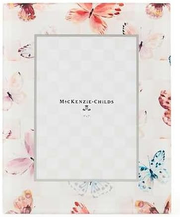 MACKENZIE-CHILDS Eternity Printed-Glass 5" x 7" Frame, Cute Family Picture Frame | Amazon (US)