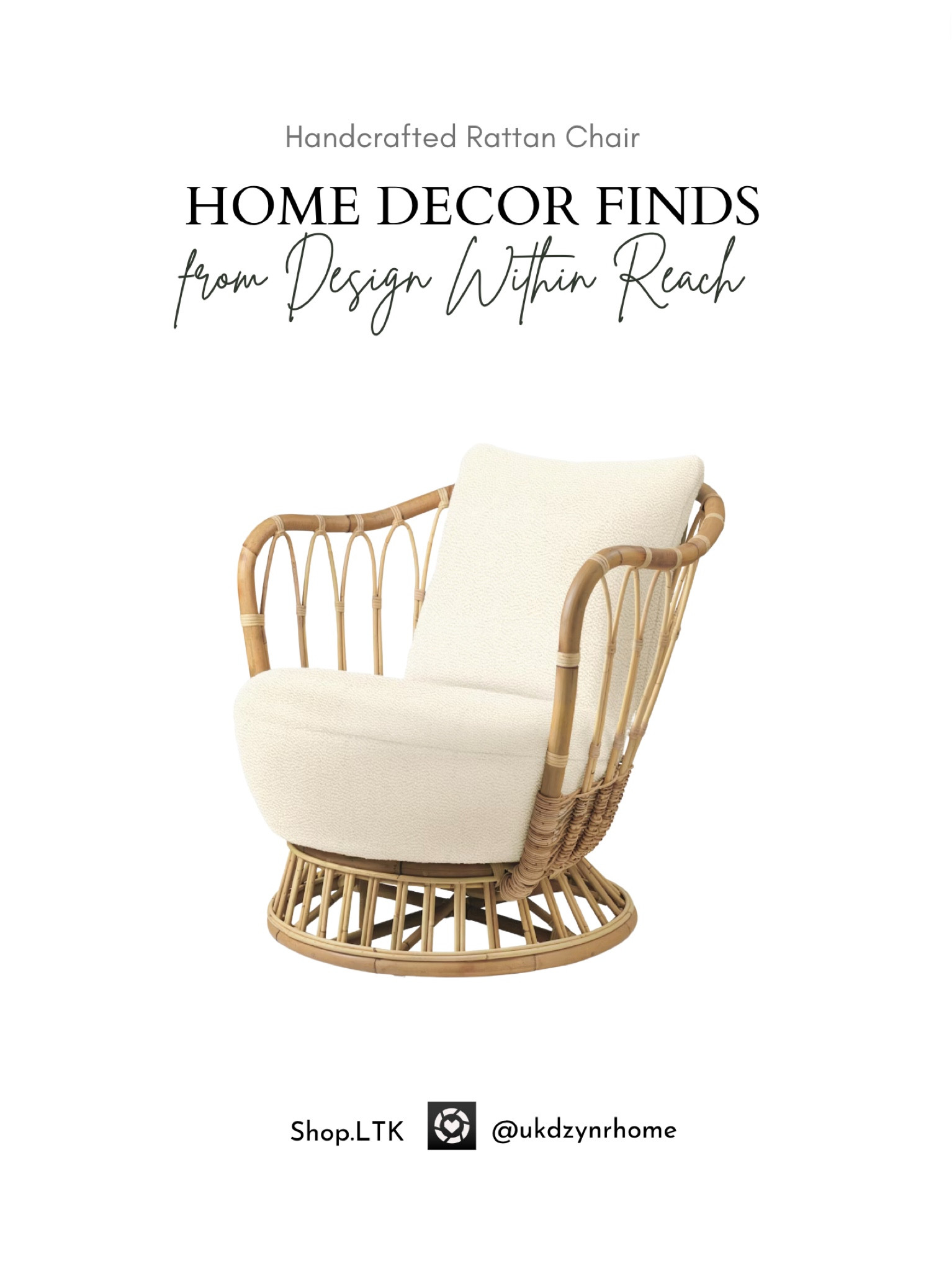 Handcrafted Rattan Chairs



#LTKhome