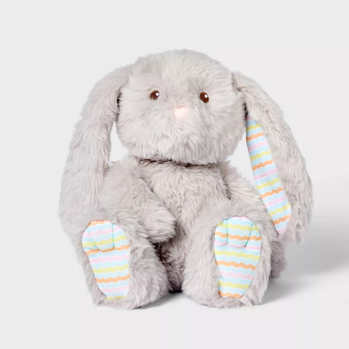 13" Gray Bunny Stuffed Animal - Gigglescape™ | Target