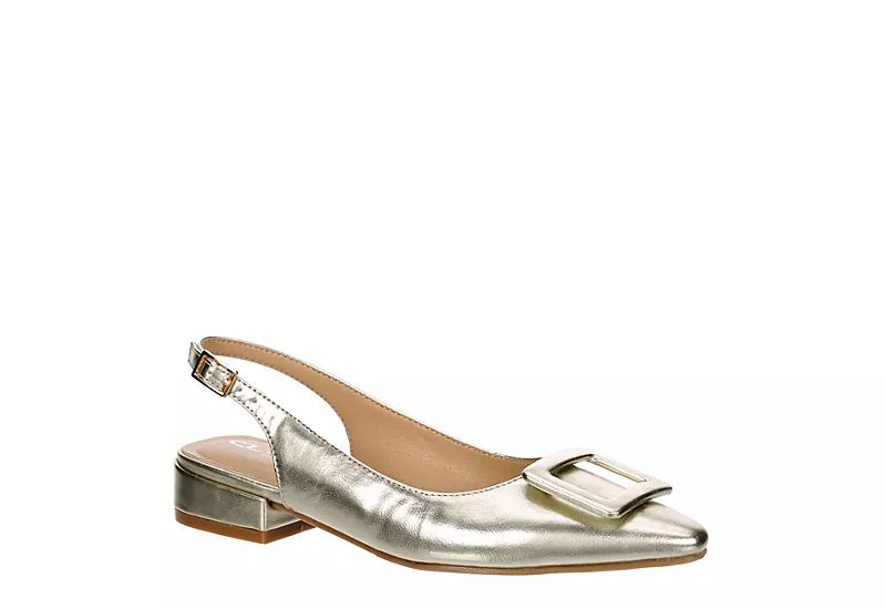 Cl By Laundry Womens Sweetie Flat - Gold | Rack Room Shoes