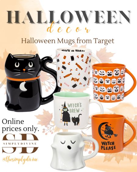 Halloween mugs from Target!! I’m so cup-obsessed, I want them ALL. 😍🎃

| Halloween | fall | home | home decor | kitchen | appliances | mugs | cup | mug | Halloween decor | fall decor |

#LTKhome #LTKHalloween #LTKSeasonal